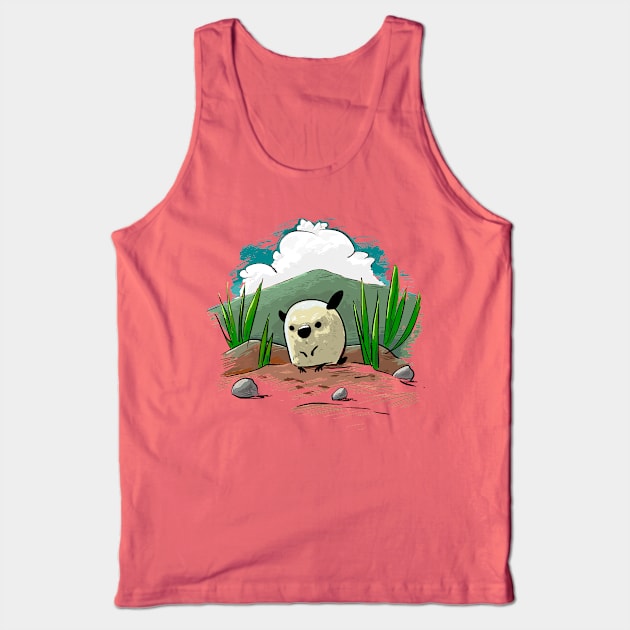 Hamster In Landscape Tank Top by Nikokosmos